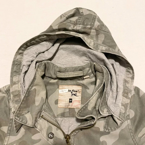 Triple  Five Soul Hooded Jacket Camo Ladies Size Small Coat - Picture 2 of 16
